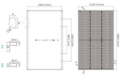 Jinko Tiger Neo III 510W N-Type TOPCon Dual Glass Solar Panel – JKM510N-51QL6-DV