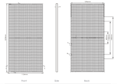 Jinko Tiger Neo 590W N-Type Mono-Facial Solar Panel (JKM590N-72HL4-V)