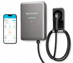 Enphase IQ EV Charger 2 – 7.4kW Single Phase / 22kW Three Phase Smart EV Charger